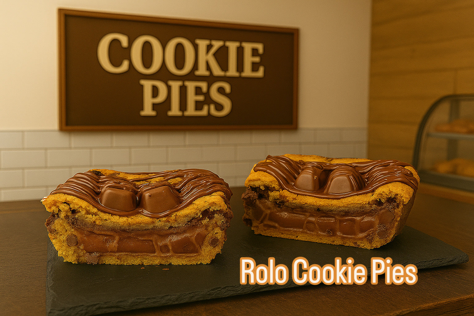 Rolo Cookie Pie (Individual)