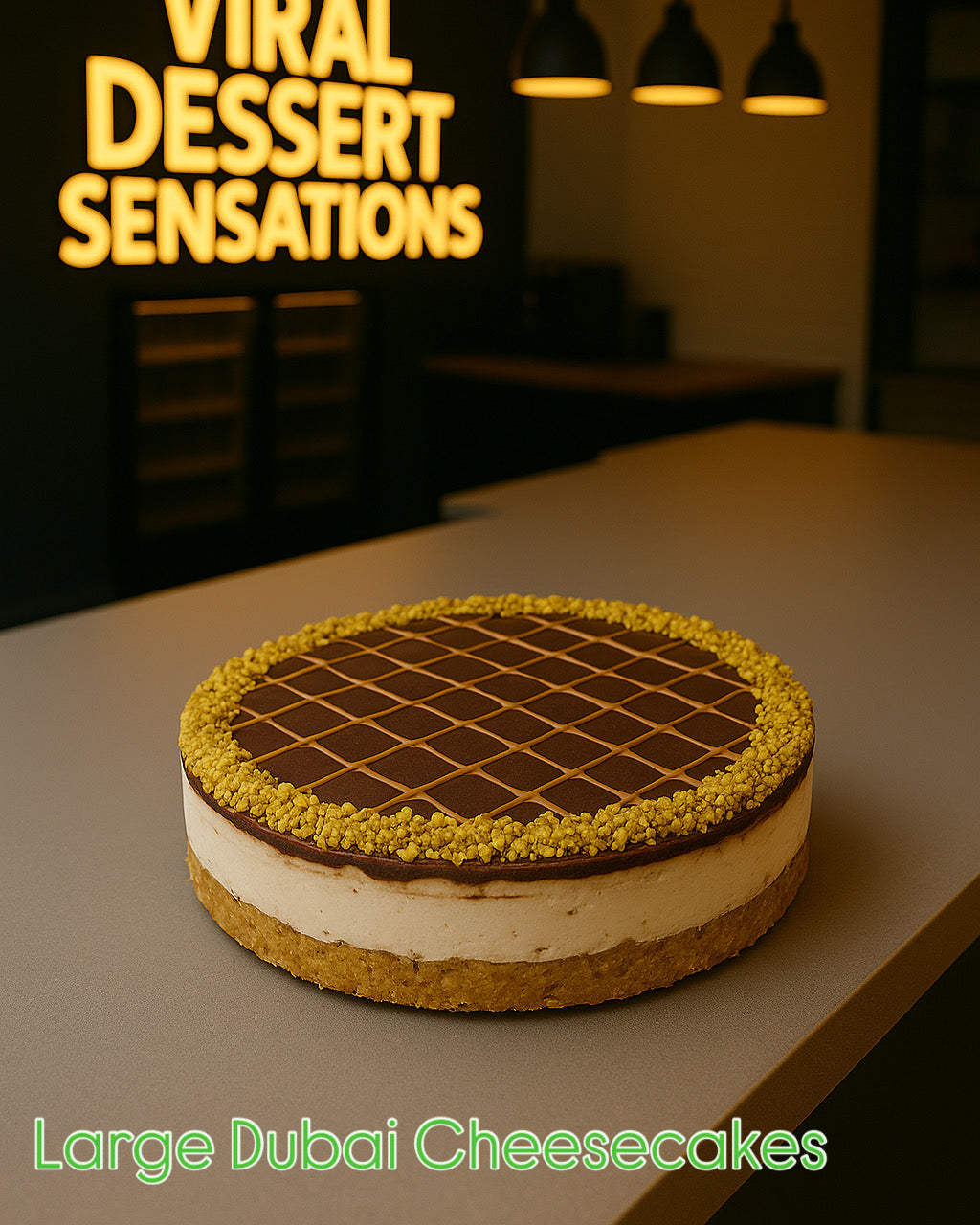 Large Dubai Cheesecake