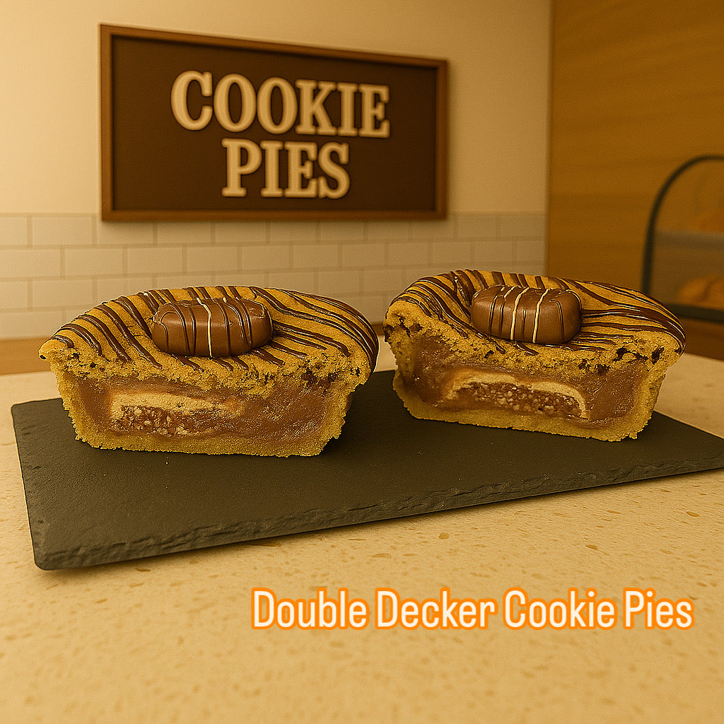 Double Decker Cookie Pie (Individual)