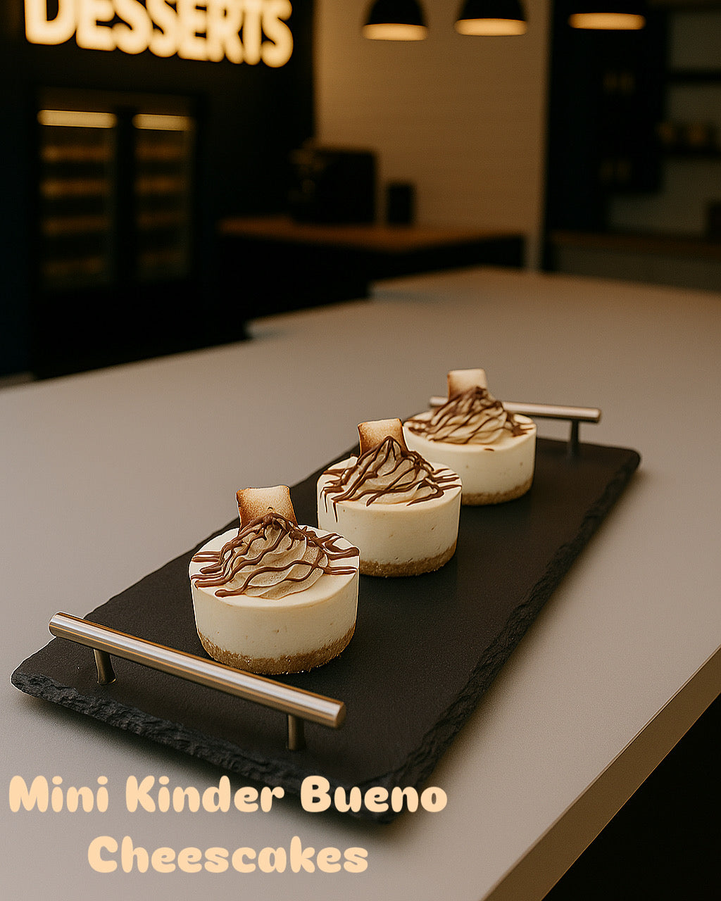 Mini Kinder Bueno Cheesecake