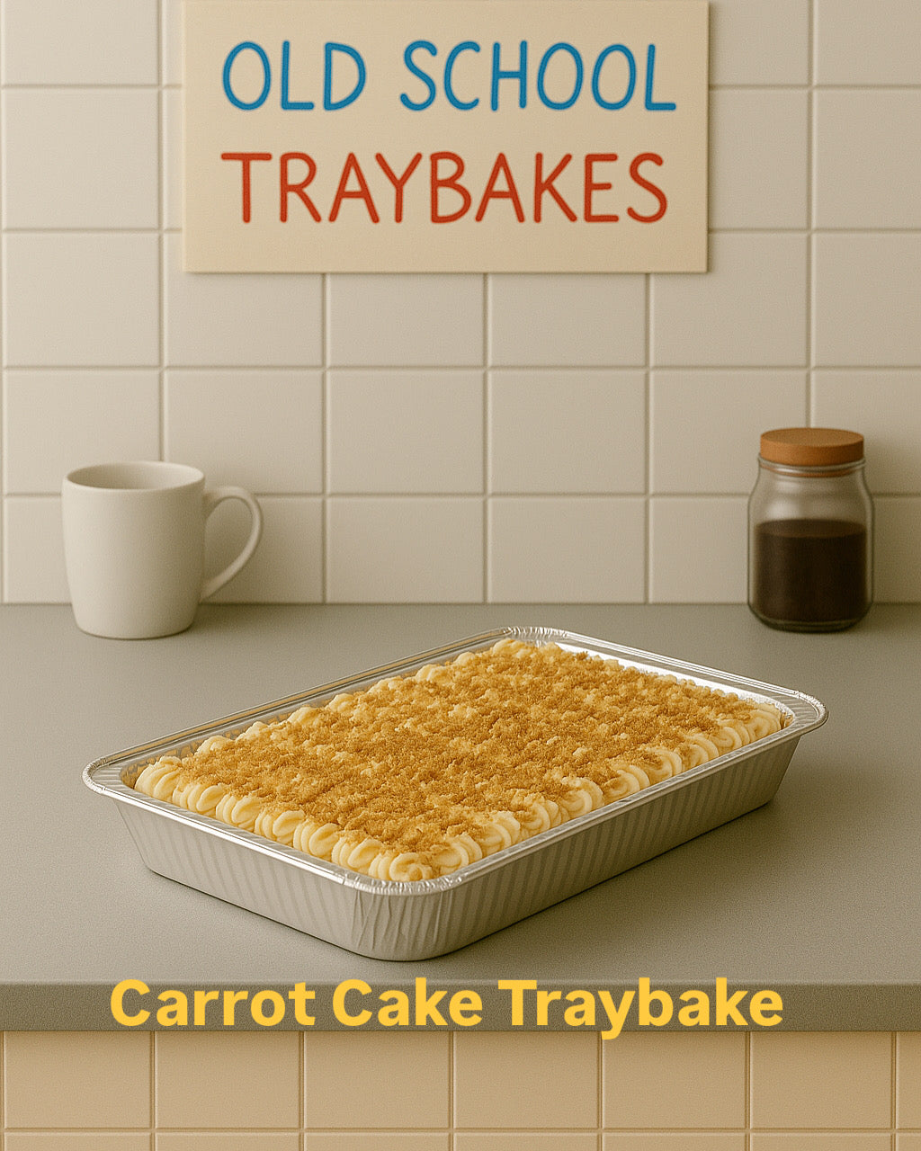Carrot Cake Traybake