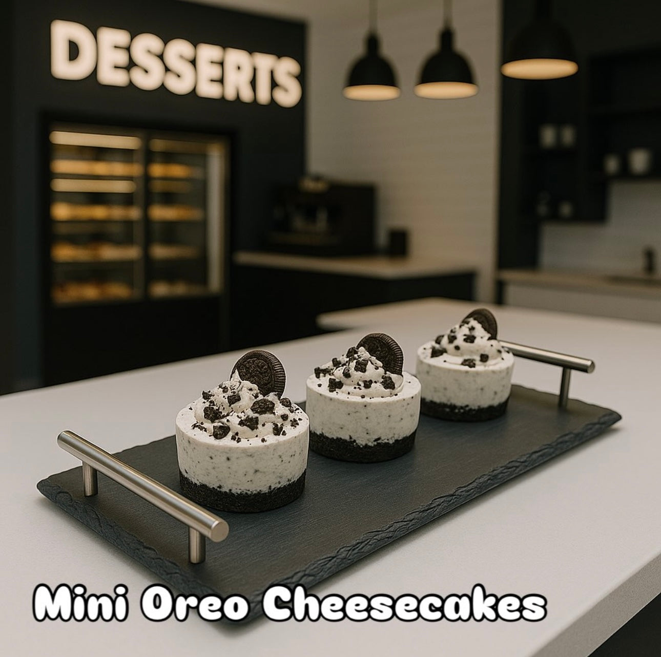 Mini Oreo Cheesecakes